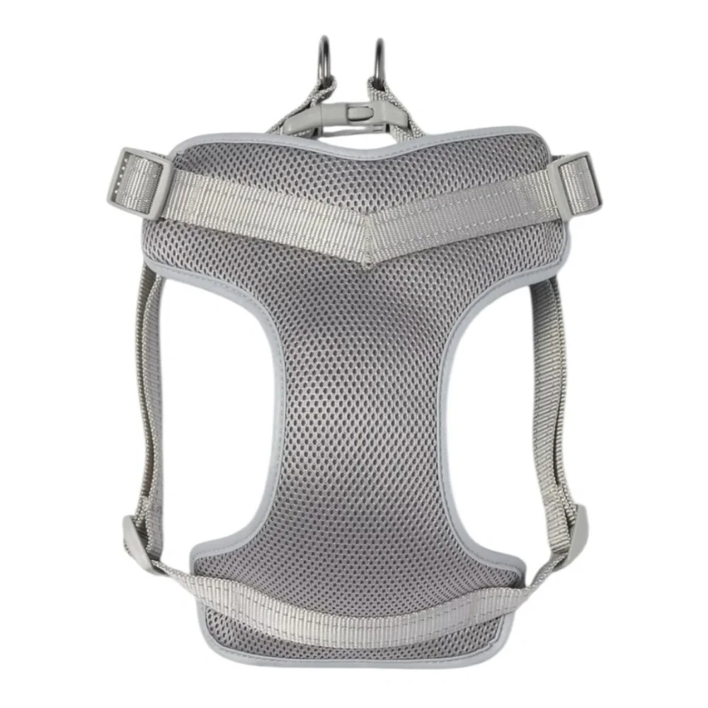 Boots & Barkley Reflective Dog Harness Large Gray Adjustable Up to 90 Ibs NWT